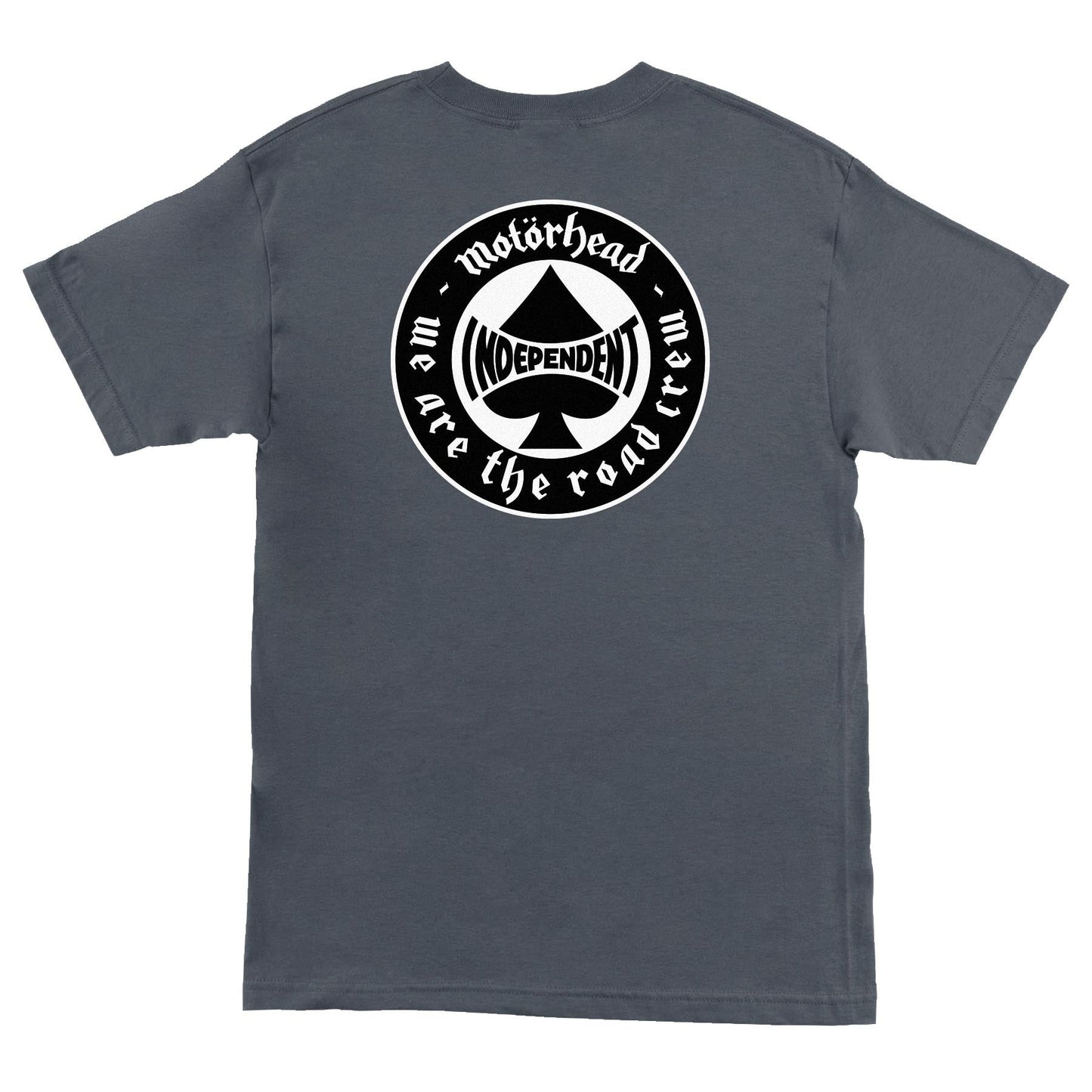 Independent Motorhead Spade Charcoal S/s Shirt