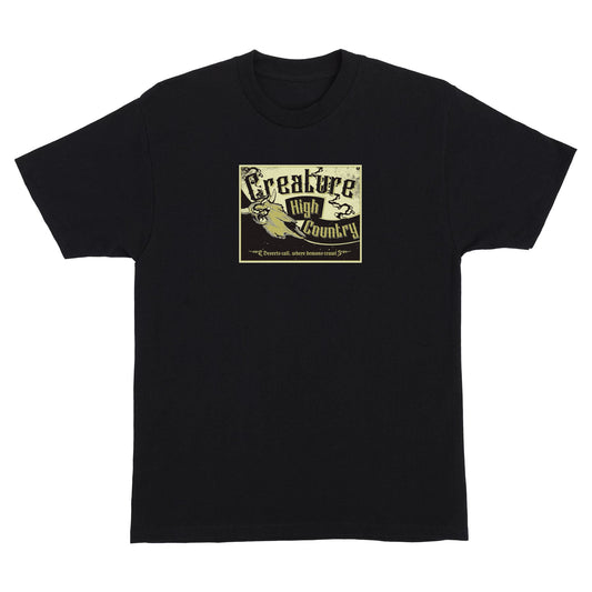 Creature High Country Black Heavyweight S/s Shirt