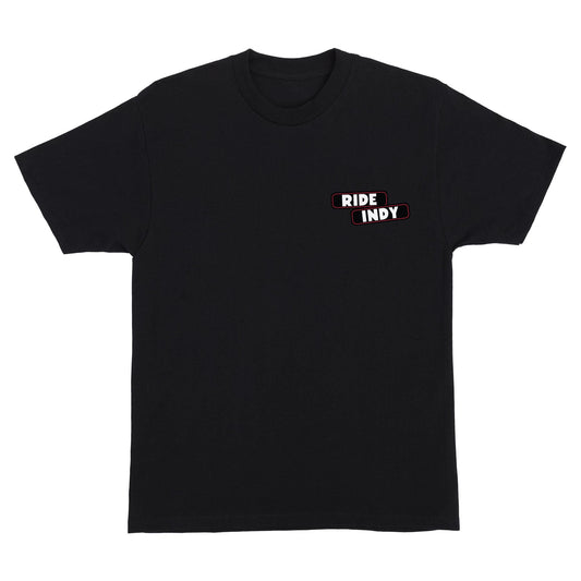Independent Sticker Slap Black S/s Shirt