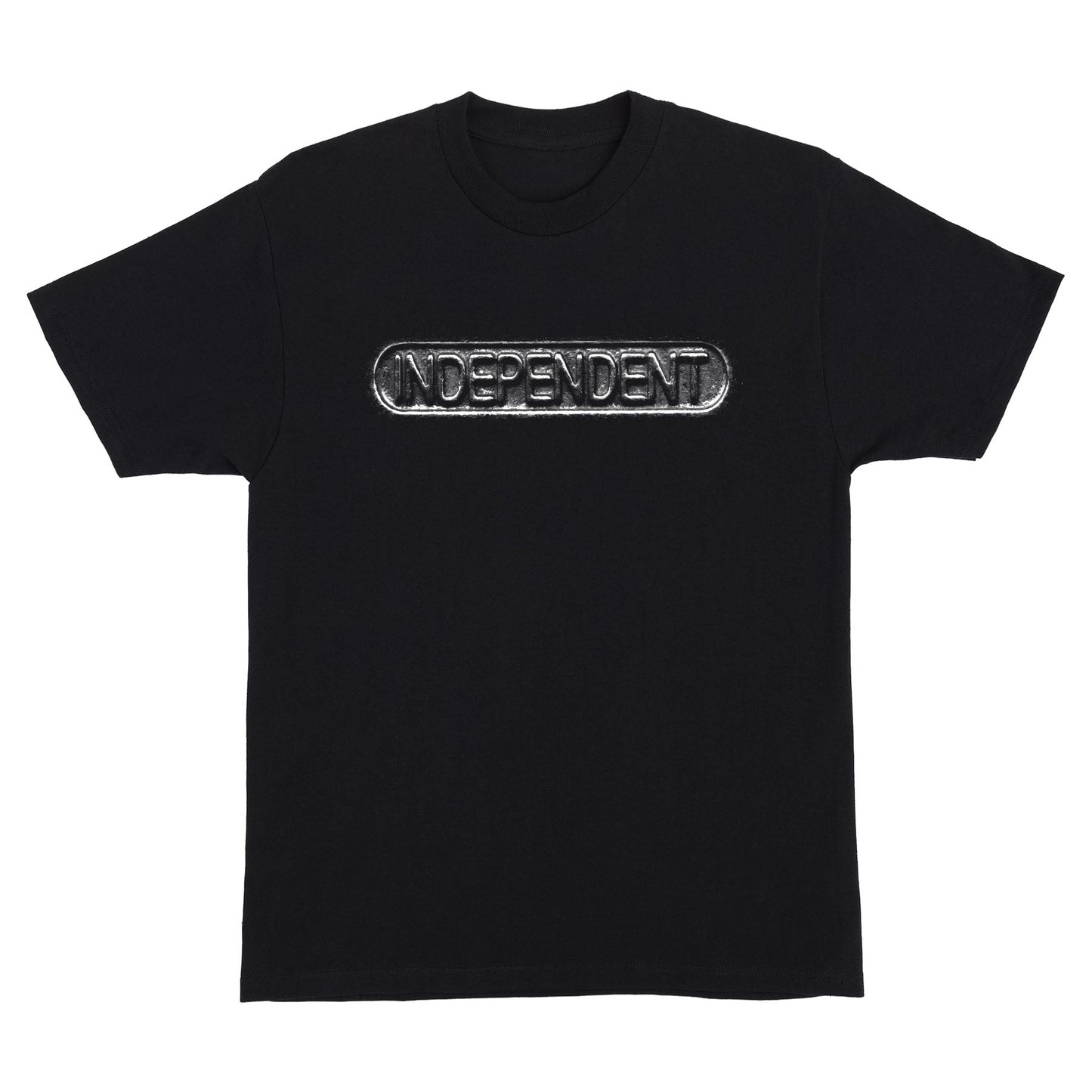 Independent Sand Cast Black S/s Shirt
