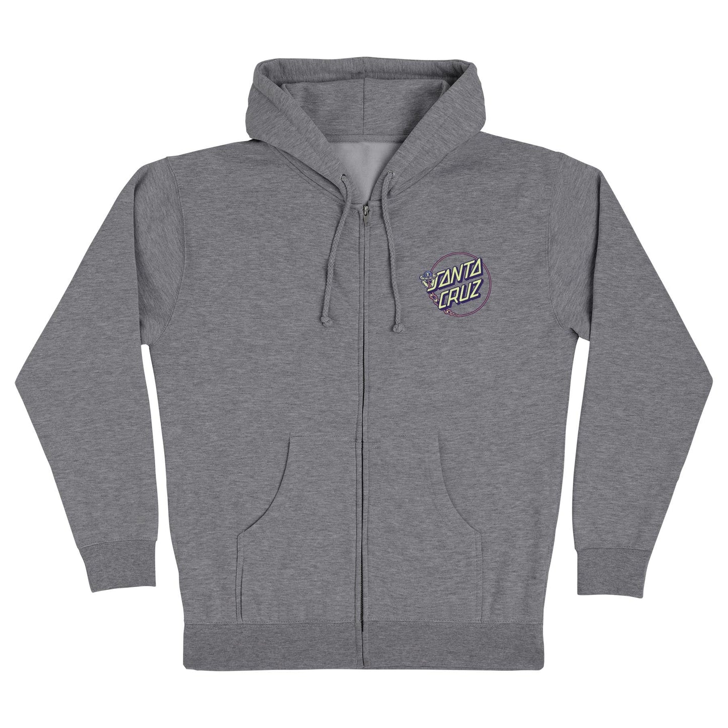 Santa Cruz Winkowski Dope Planet 2 Dot Zip-Up Hooded Sweatshirt