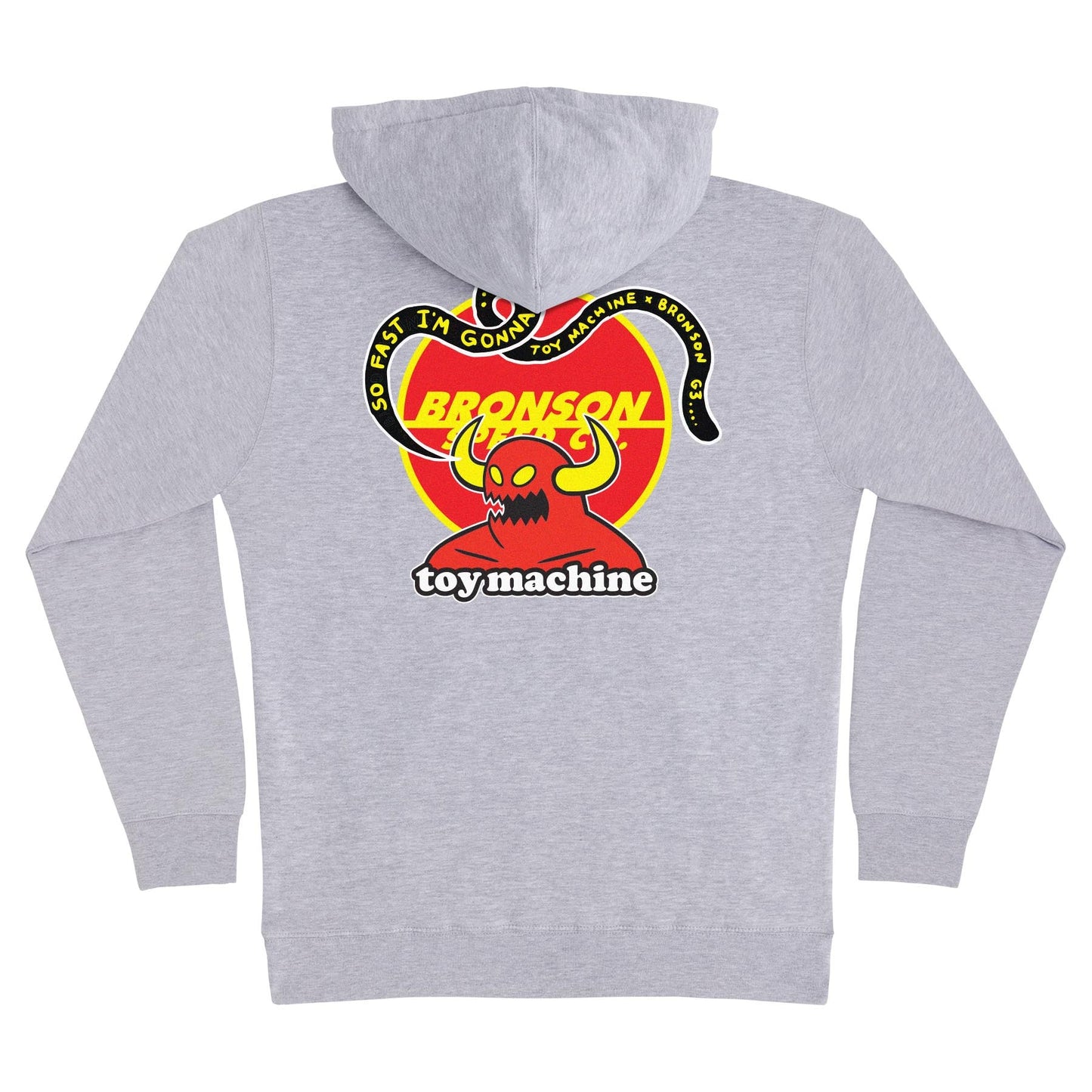 BRONSON X TOY MACHINE SWEATSHIRT - Bow Shock Marketplace