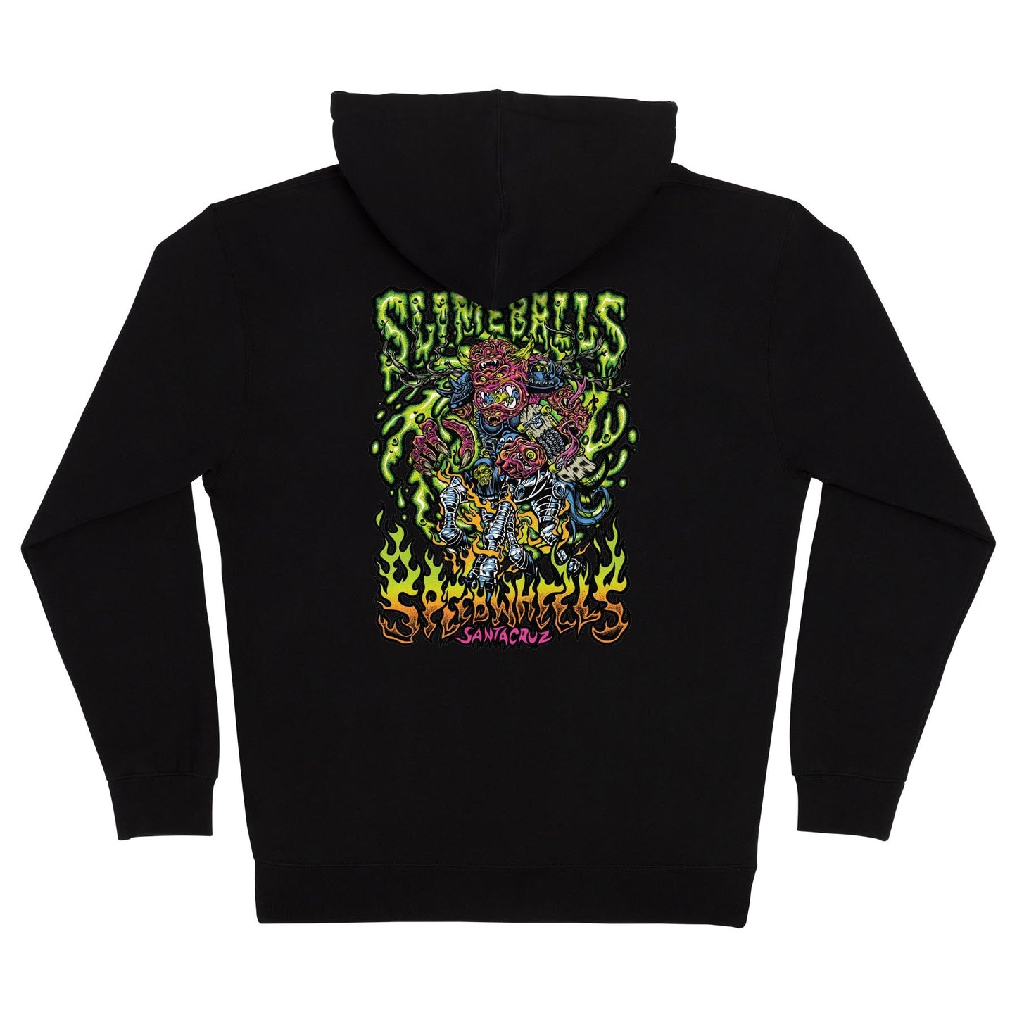 SLIME BALLS DIRTY DONNY OG SLIME HOODED SWEATSHIRT - Bow Shock Marketplace