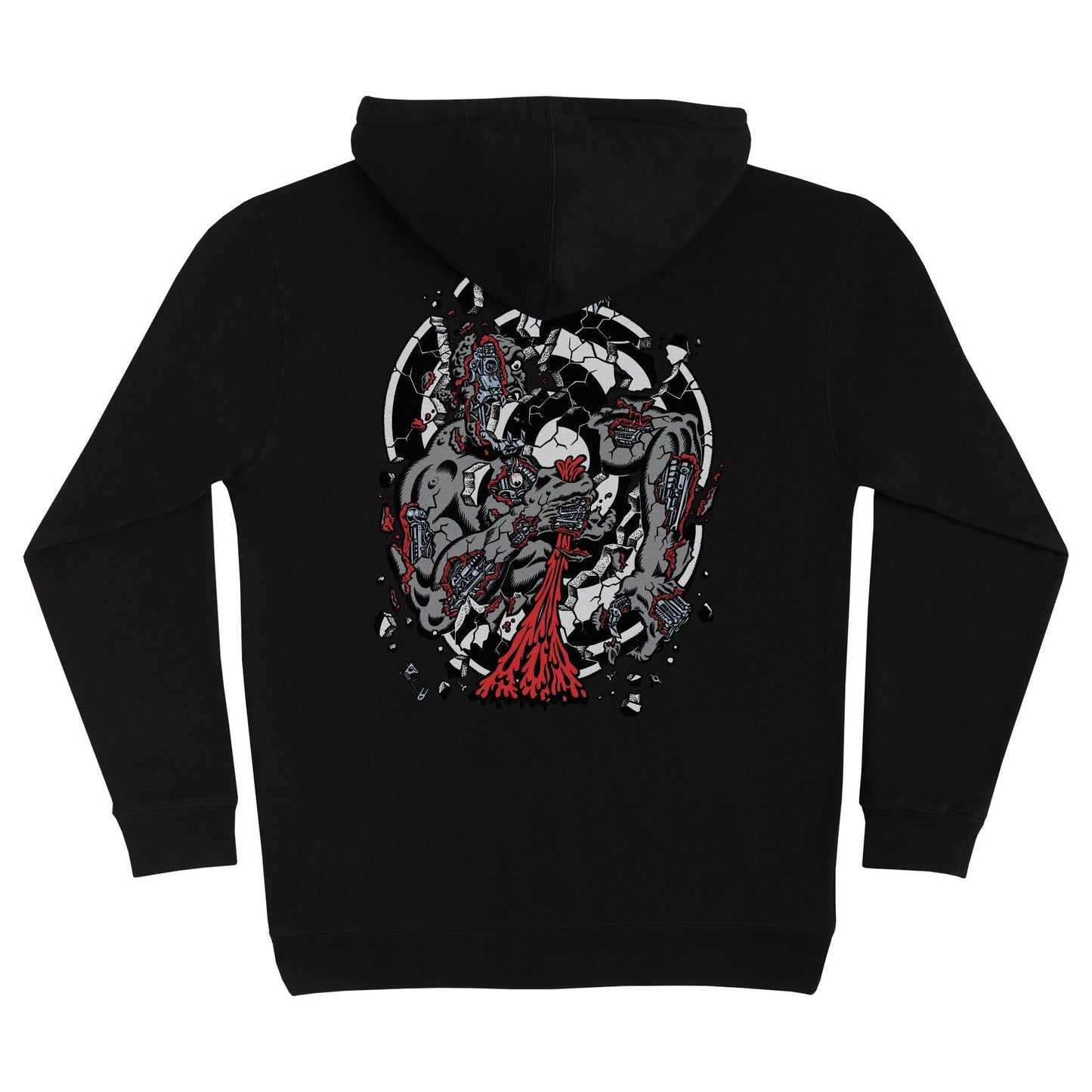 Santa Cruz Roskopp Dissect Hooded Sweatshirt - Bow Shock Marketplace