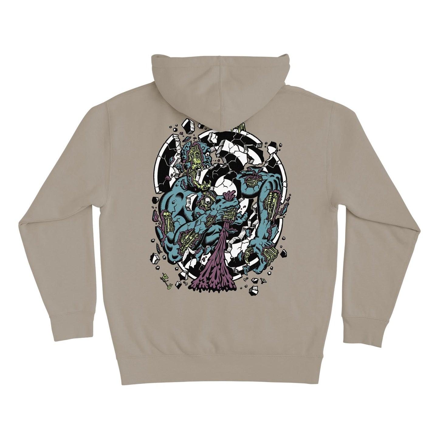 Santa Cruz Roskopp Dissect Hooded Sweatshirt - Bow Shock Marketplace
