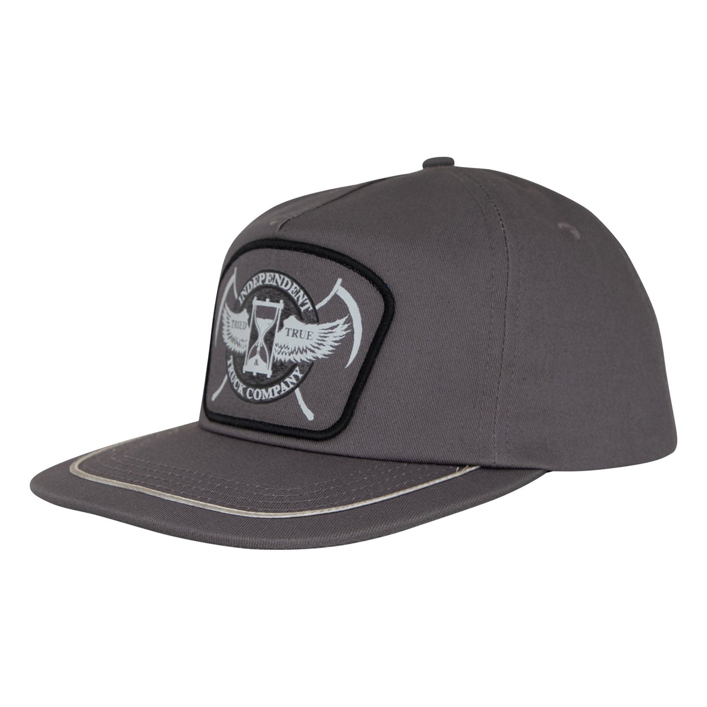 Independent Tried & True Charcoal Snapback Hat
