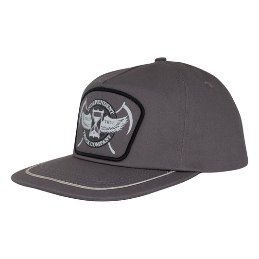 Independent Tried & True Charcoal Snapback Hat