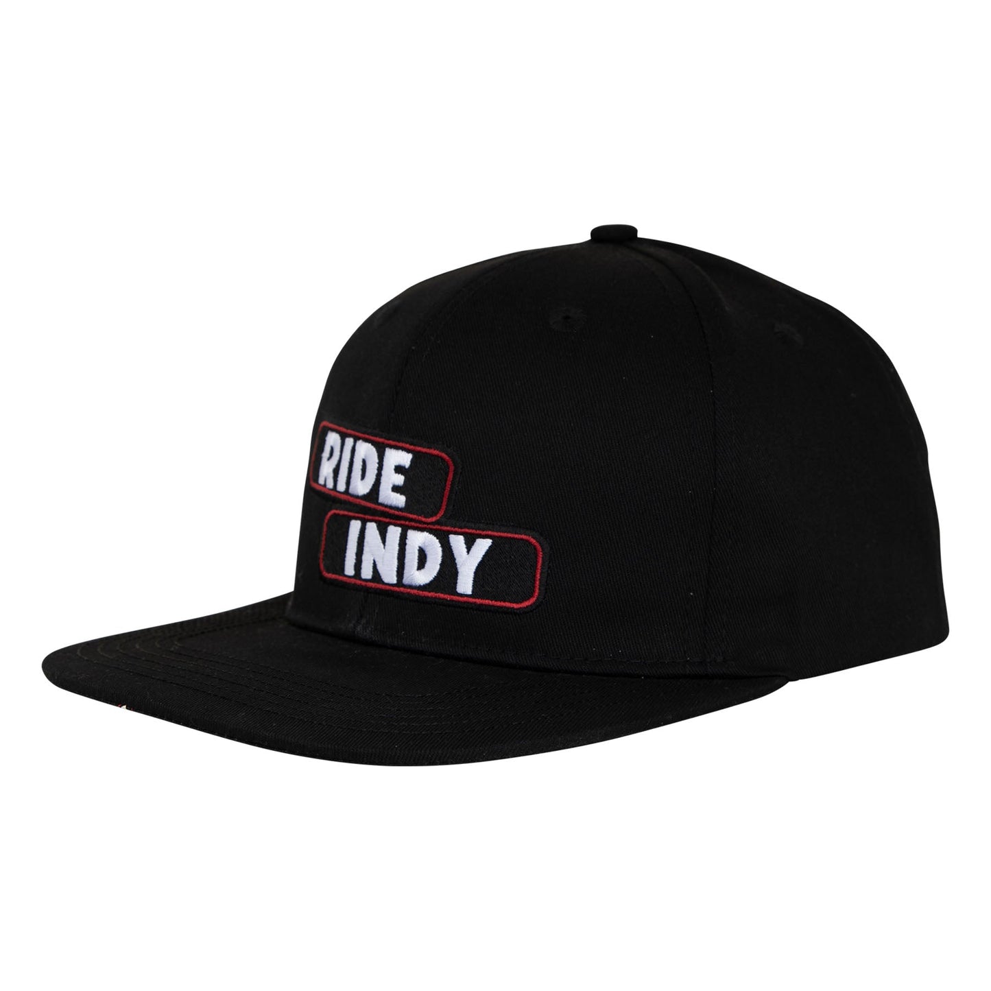 Independent Sticker Slap Black Snapback Hat