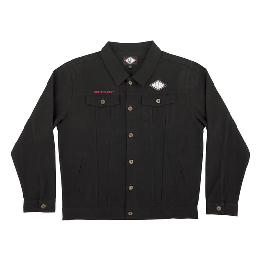 Independent Depth Summit Denim Raw Black Jacket