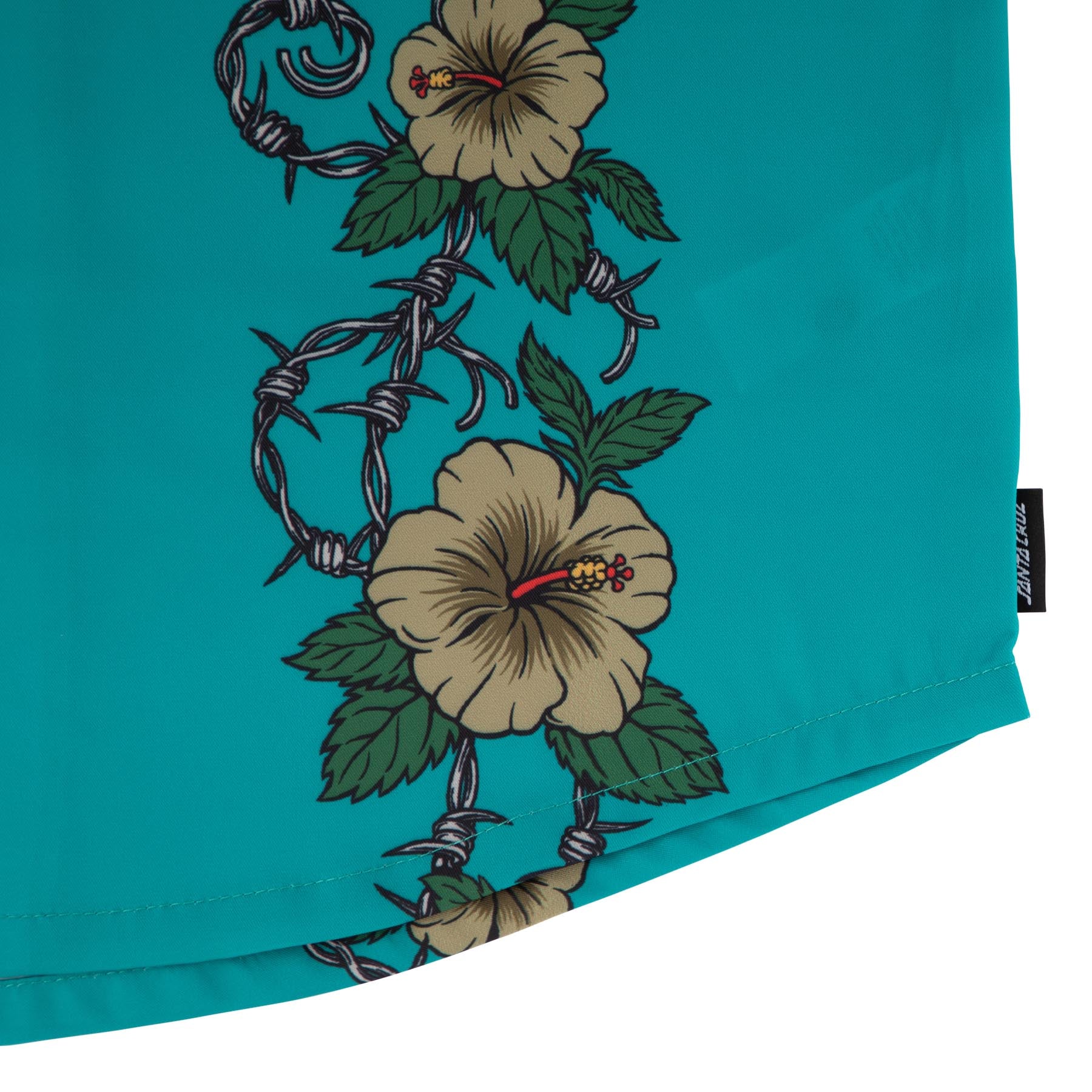 Santa Cruz Screaming Cabana Party Button Up Shirt - Bow Shock Marketplace