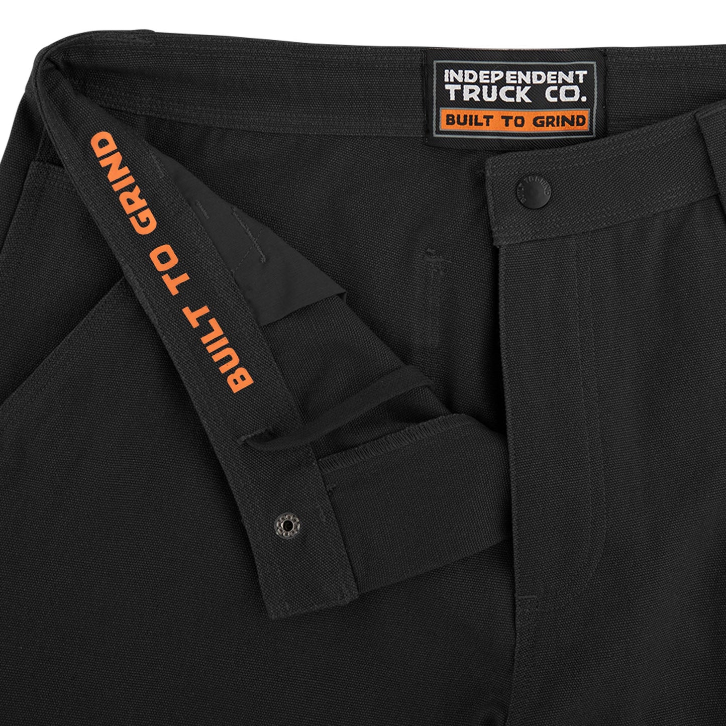 Independent Built To Grind Black Utility Pants