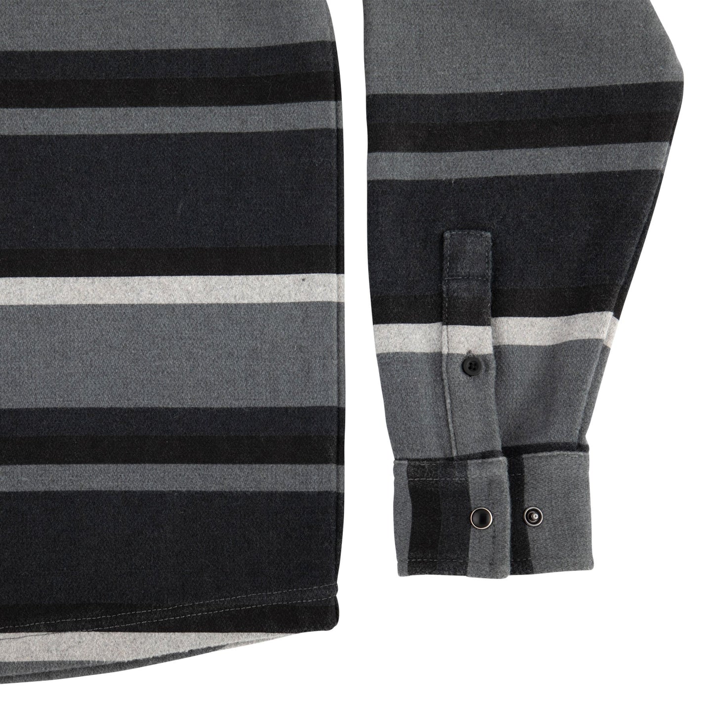 Creature Horizon Grey Scale L/s Flannel Shirt