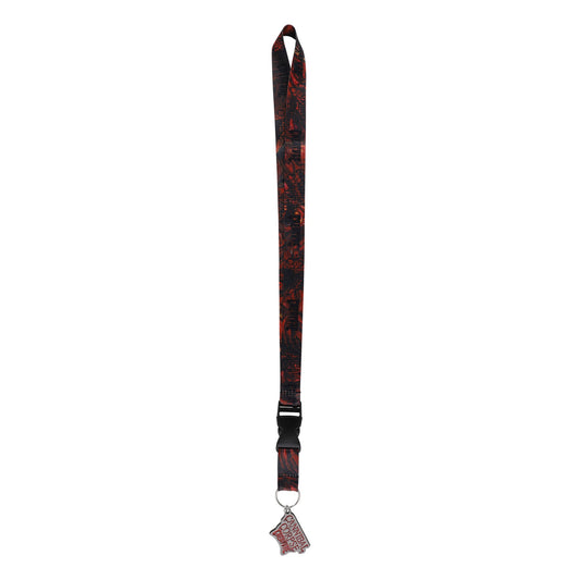Creature Cannibal Corpse Red Black Key Chain Lanyard