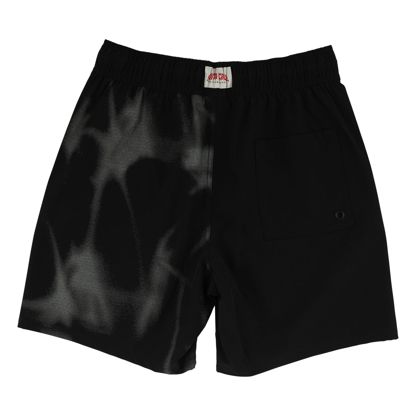 Santa Cruz TTE Messenger Elastic Waist Black Haze Boardshorts