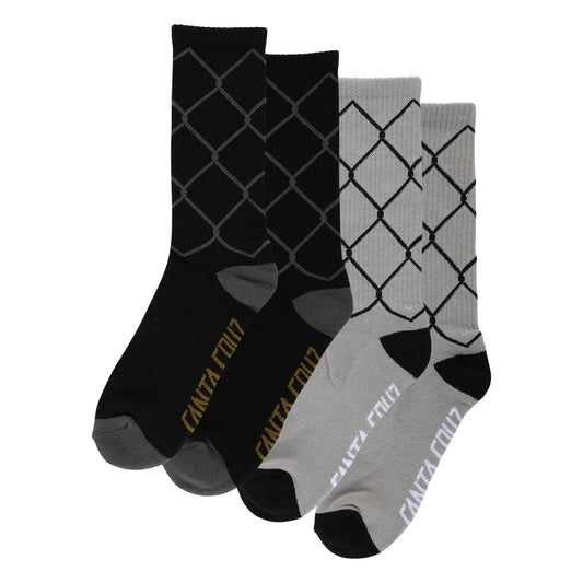 Santa Cruz Spot Chain Socks (X2 Pairs)