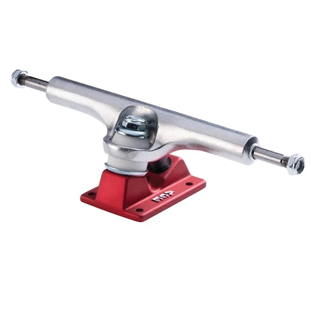 Ace Trucks 55 Classic High 6.375" - Polished/Red (Set of 2)