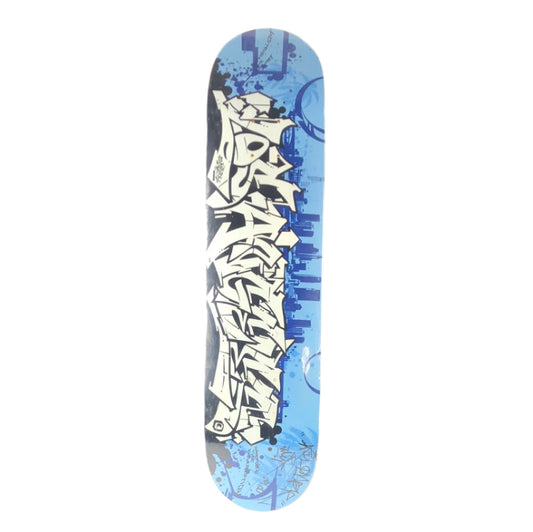 Marvel Los Angeles Graffiti Piece Blue Black White Size 7.75" Skateboard Deck 2006