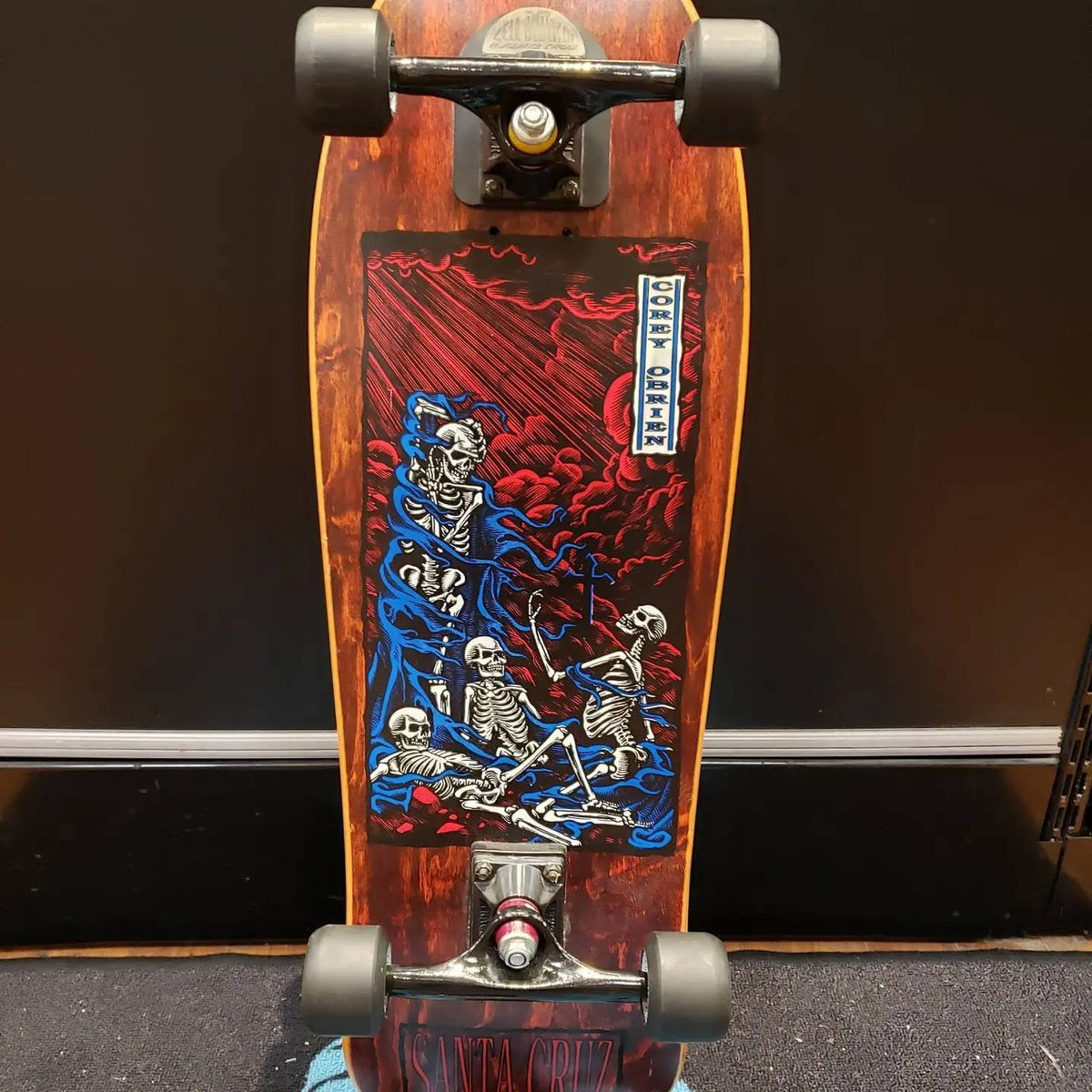 Santa Cruz Corey O'Brien Purgatory Original 80s NOS Complete Skateboard