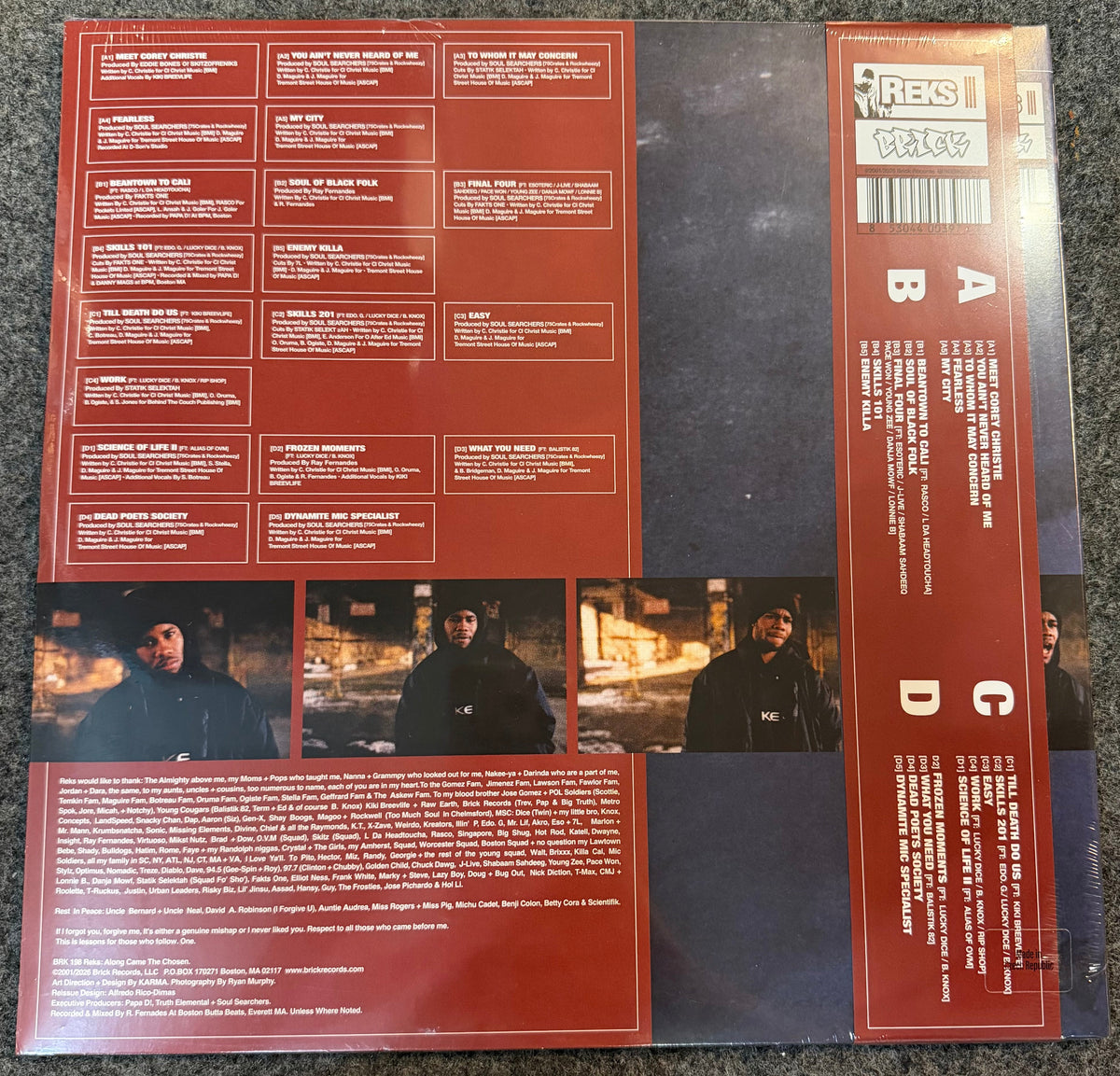 Reks - Along Came the Chosen (Insomnia 25th Ann. W/O Vinyl LP Record