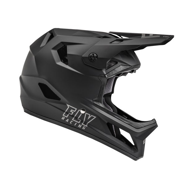 Fly Racing Youth Rayce Full Face Helmet - Matte Black - Bow Shock Marketplace