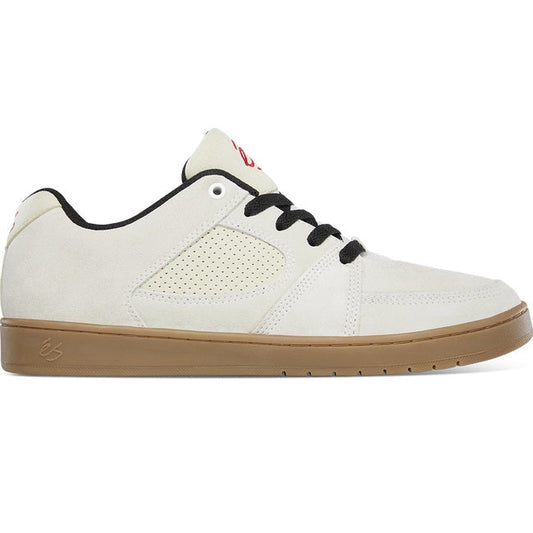 éS Shoes Accel Slim - White/Gum/Black - Bow Shock Marketplace