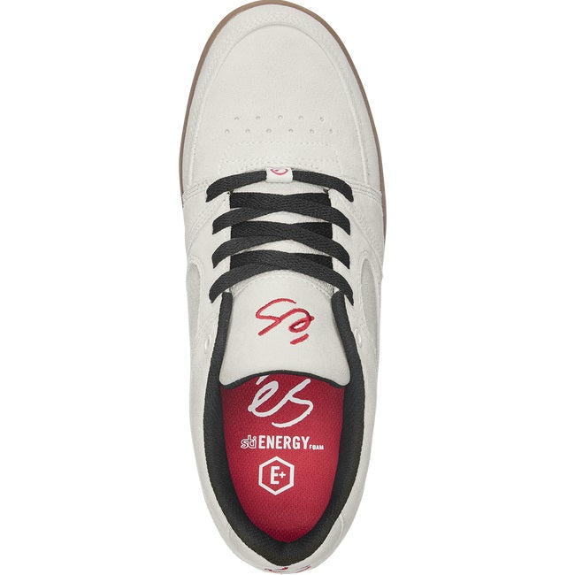 éS Shoes Accel Slim - White/Gum/Black - Bow Shock Marketplace