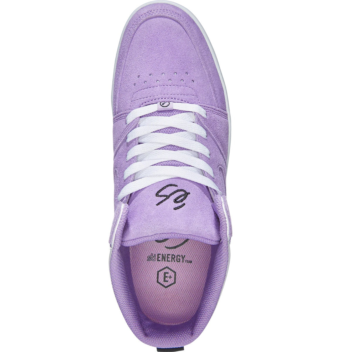 éS Shoes Accel Slim Mid - Lavender - Bow Shock Marketplace