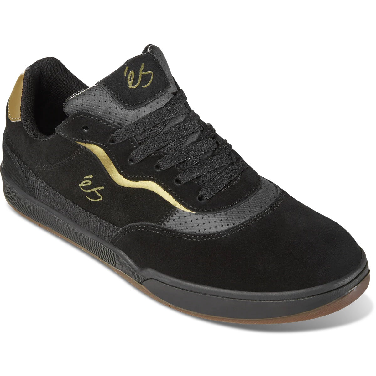 éS Shoes Melange - Black/Gum - Bow Shock Marketplace