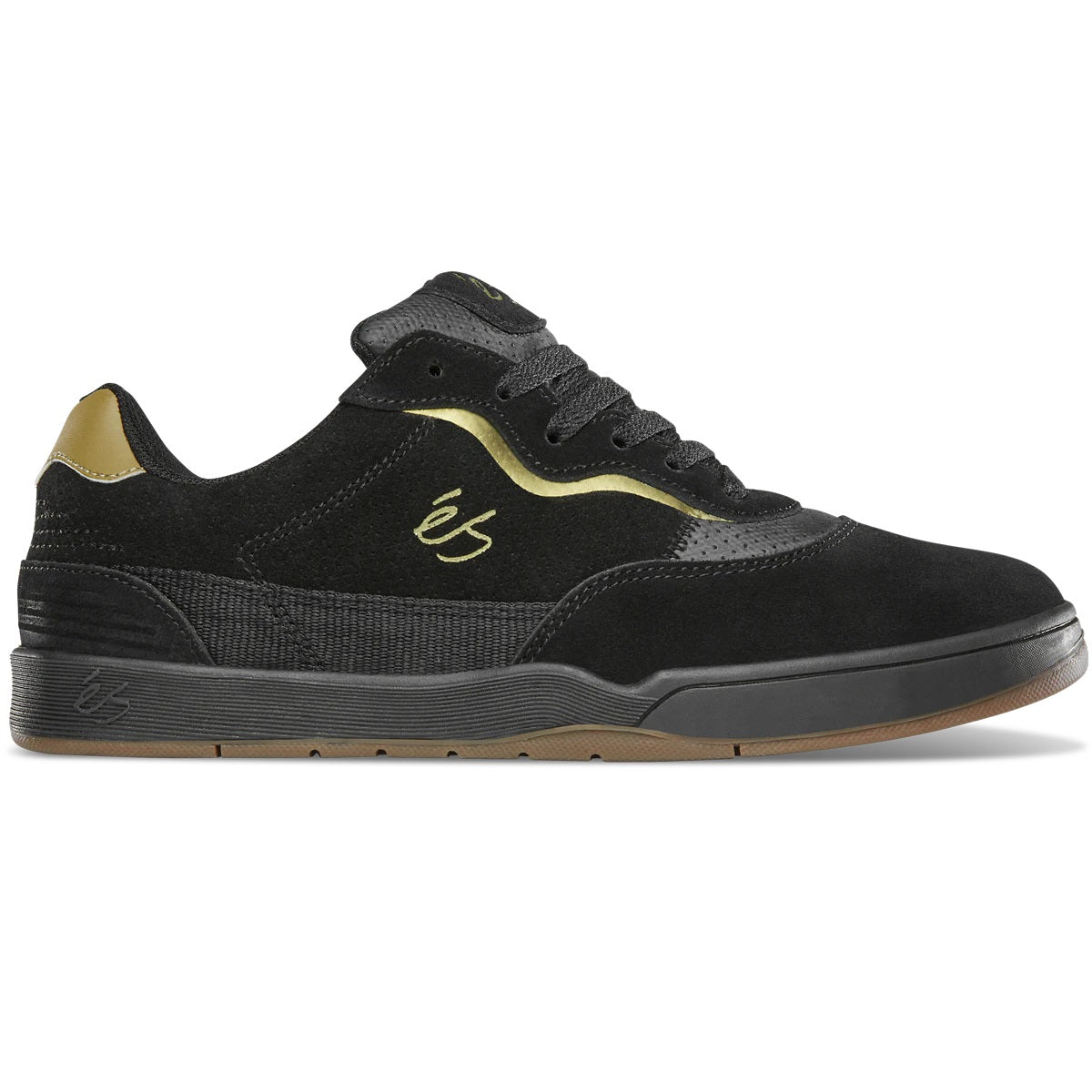 éS Shoes Melange - Black/Gum - Bow Shock Marketplace