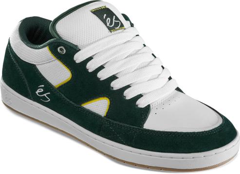 eS Sophisto Green/White Skate Shoes