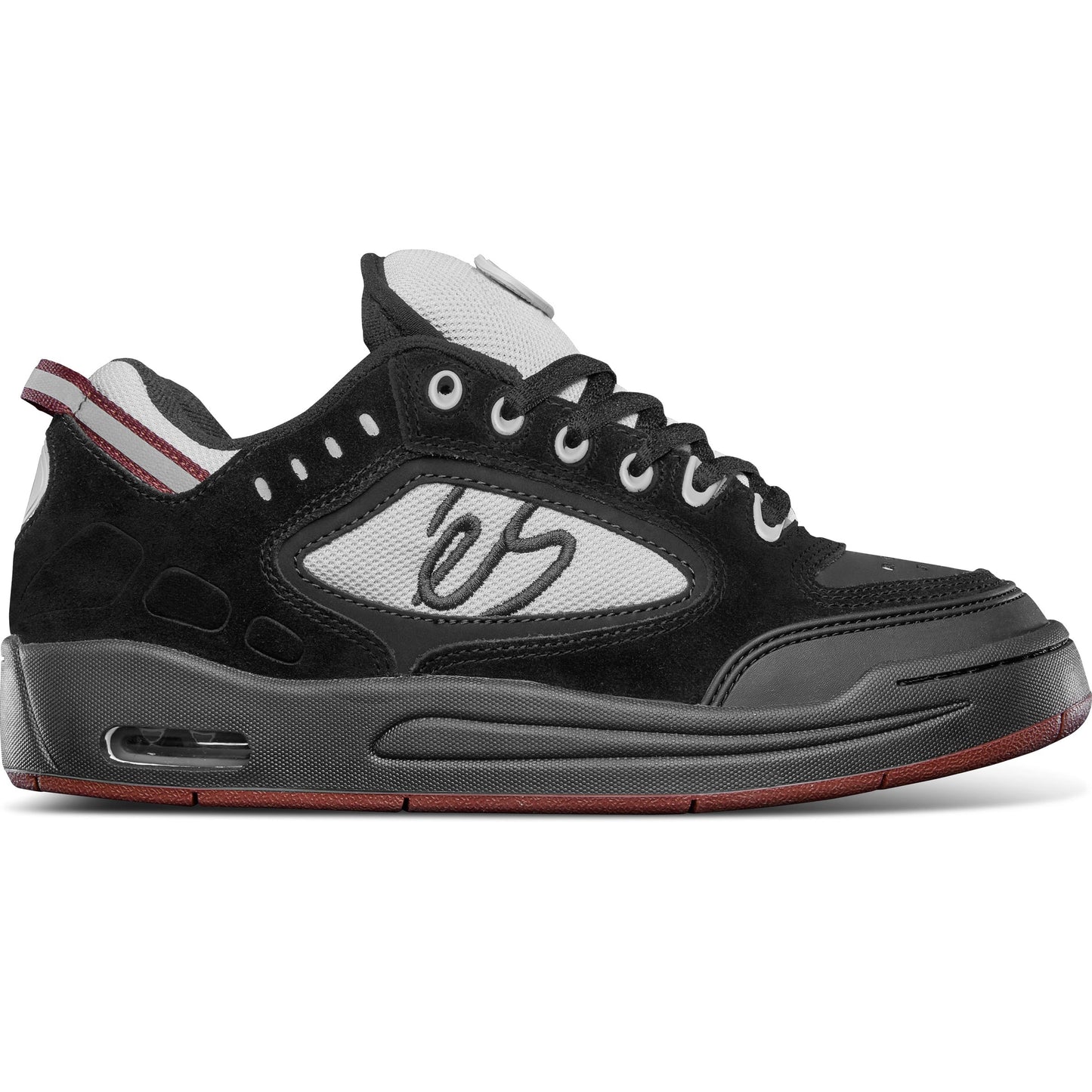 éS Shoes Creager - Black/Red/Grey - Bow Shock Marketplace