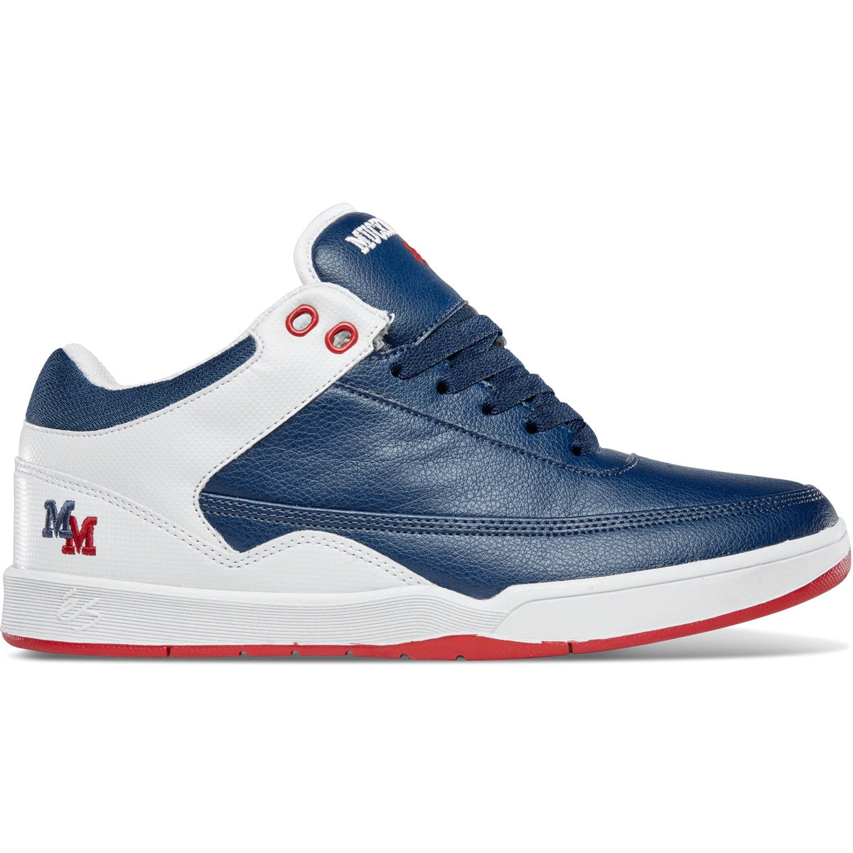 éS Shoes Stylus Mid X Muckmouth - Blue/White - Bow Shock Marketplace