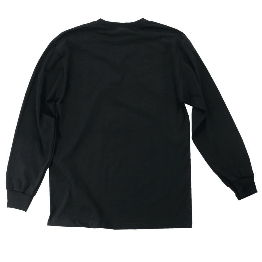Independent ITC Span Long Sleeve Mens T-Shirt - Black - Bow Shock Marketplace