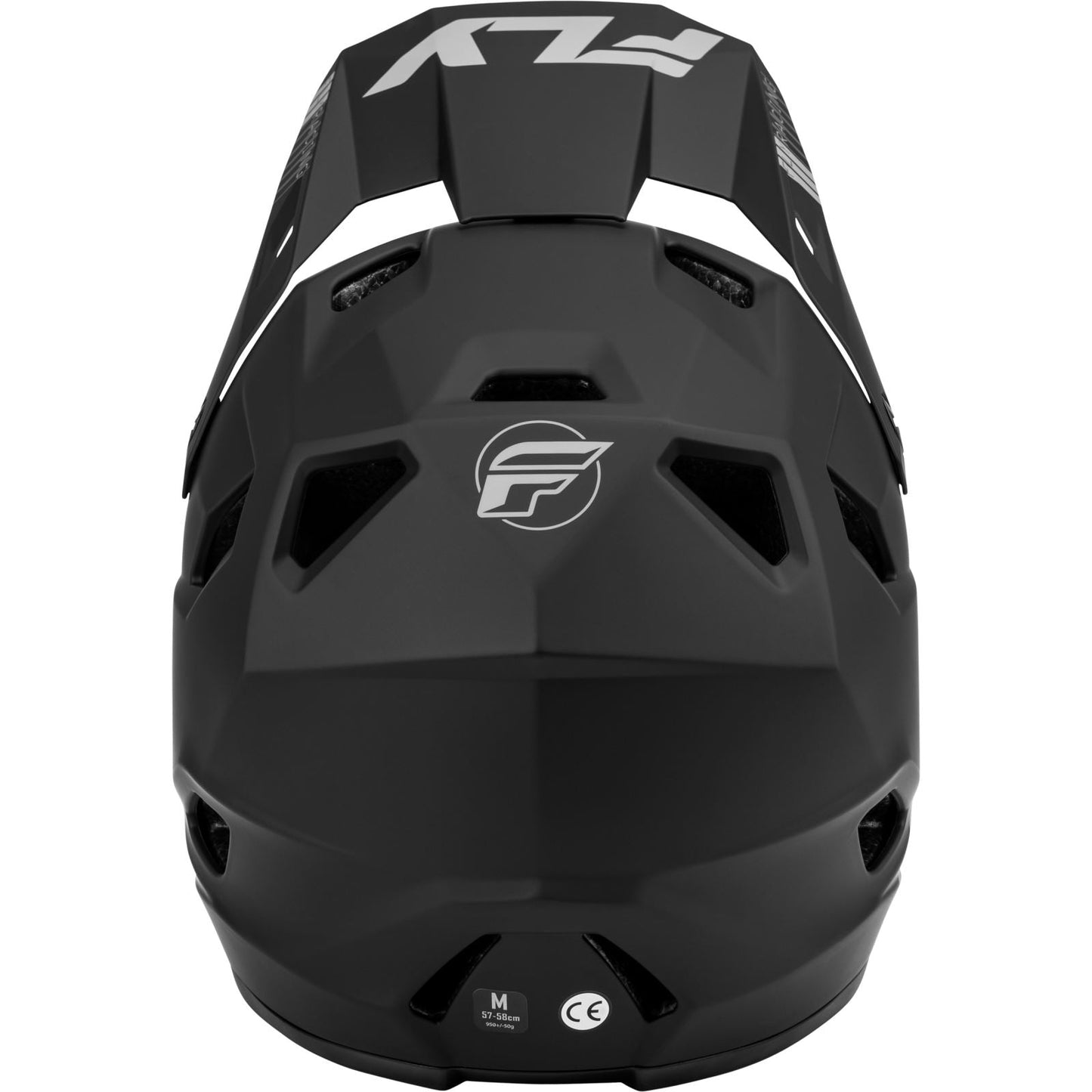 Fly Racing Youth Rayce (2024) Full Face Helmet - Matte Black - Bow Shock Marketplace