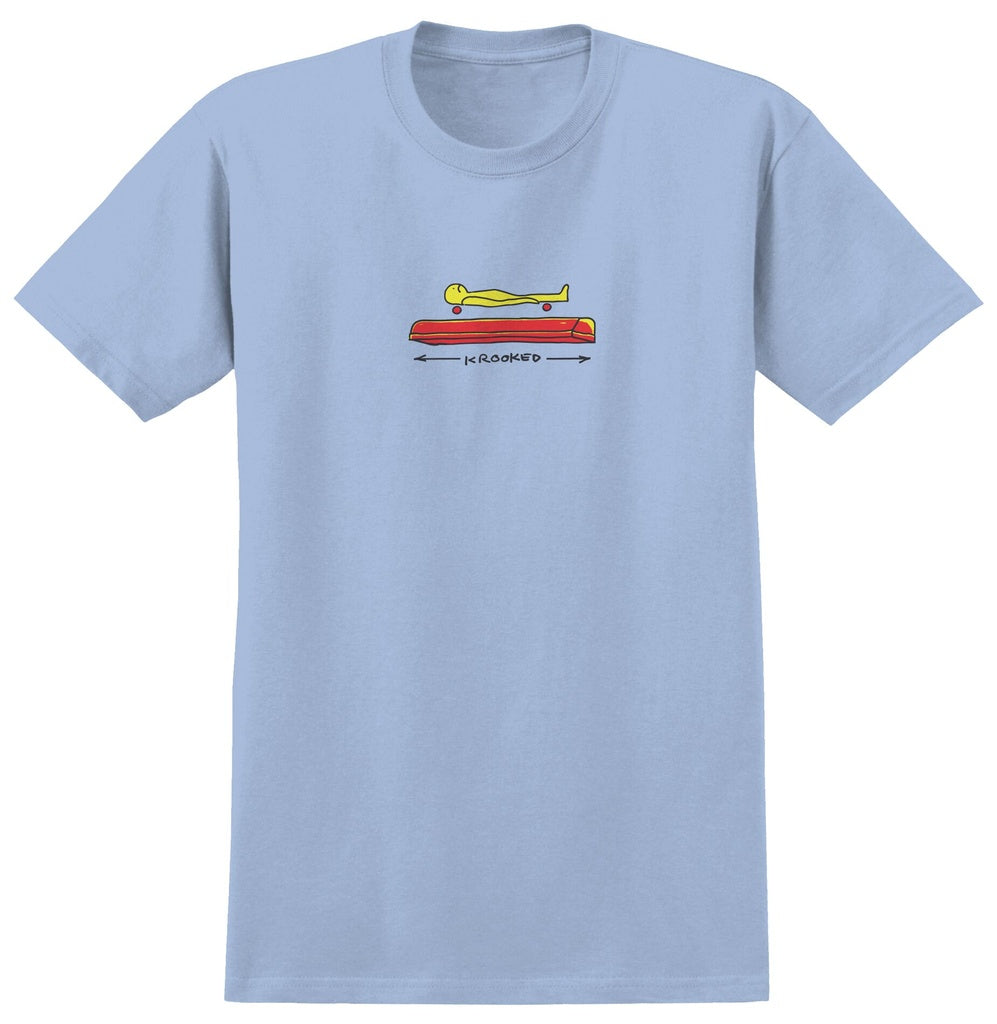Krooked Koffin Powder Blue Shirt