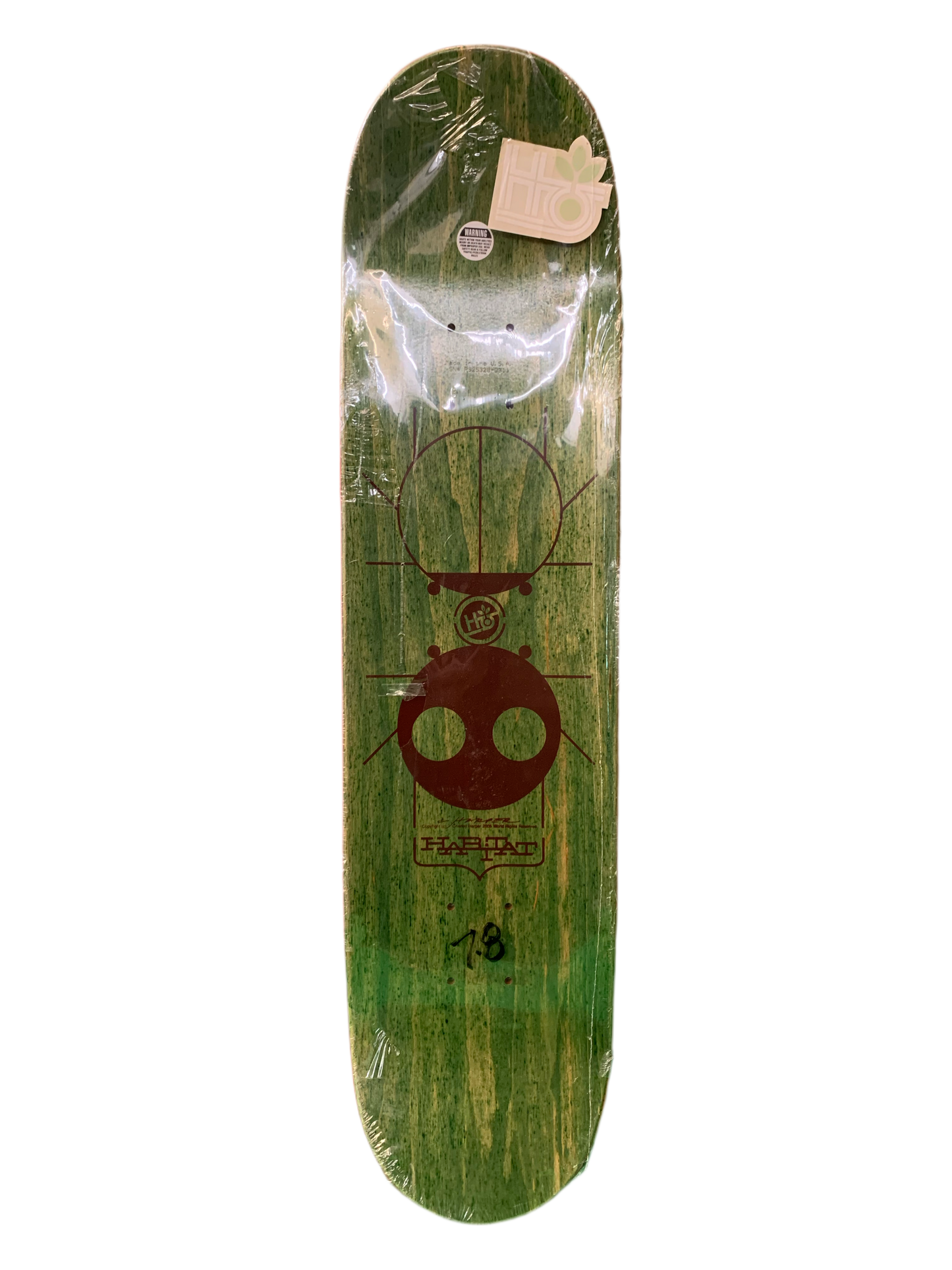 Habitat Ed Selego Charley Harper Collection 7.8" Classic Skateboard Deck