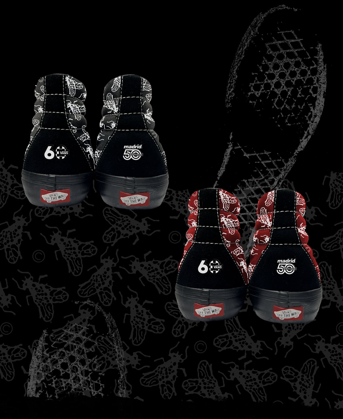 Vans x Madrid Flys LTD 60/50 Anniversary Skateboard Shoes