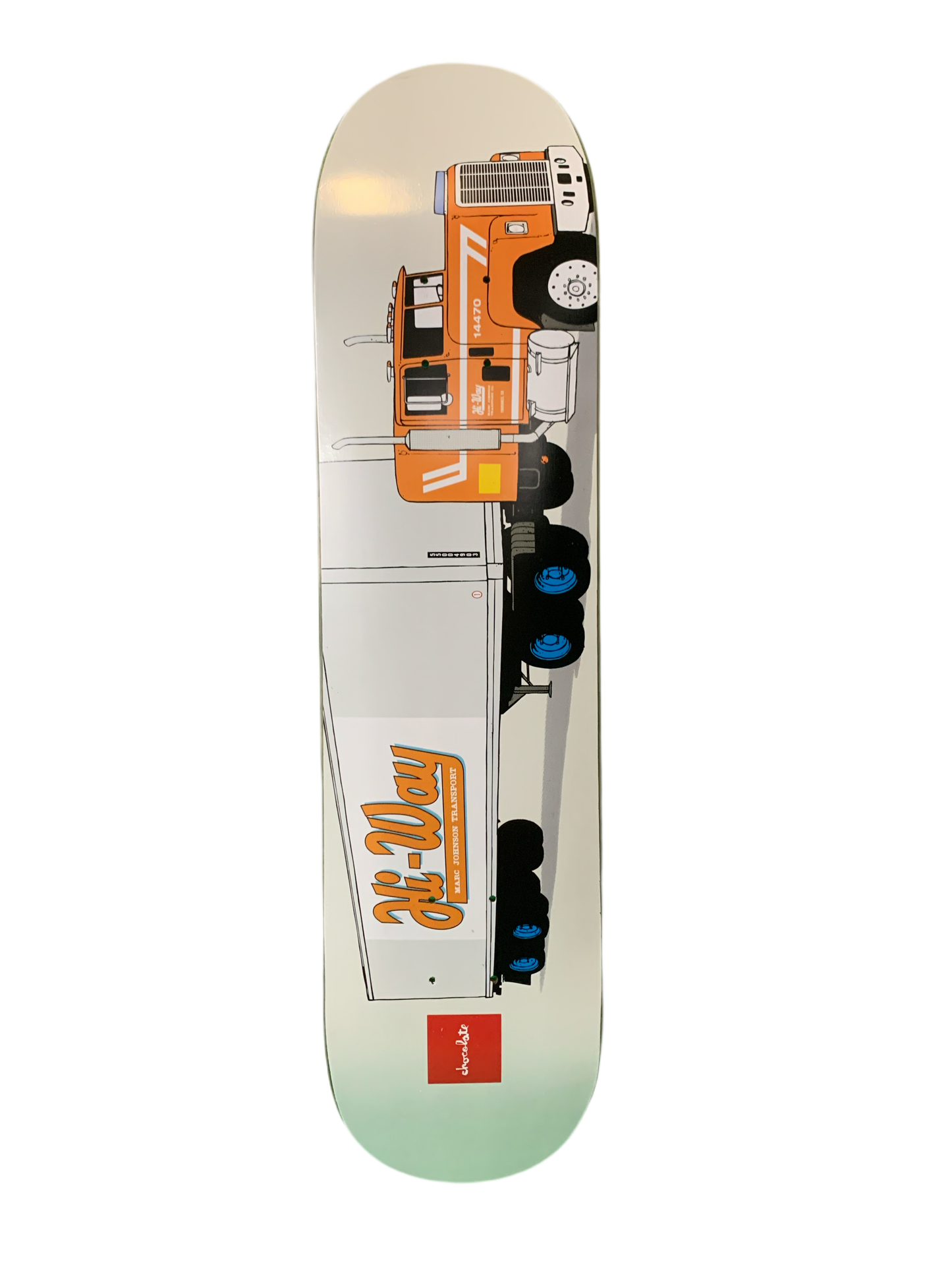 Chocolate Marc Johnson Hi-Way Transport 7.5" Classic Skateboard Deck