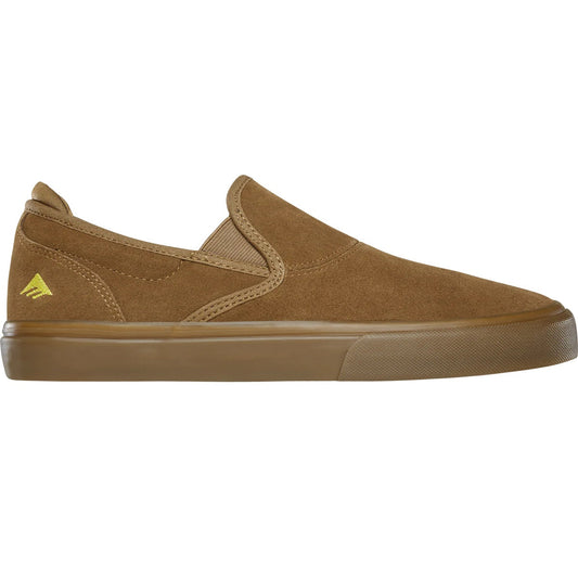 Emerica Shoes Wino G6 Slip-On - Brown/Gum - Bow Shock Marketplace