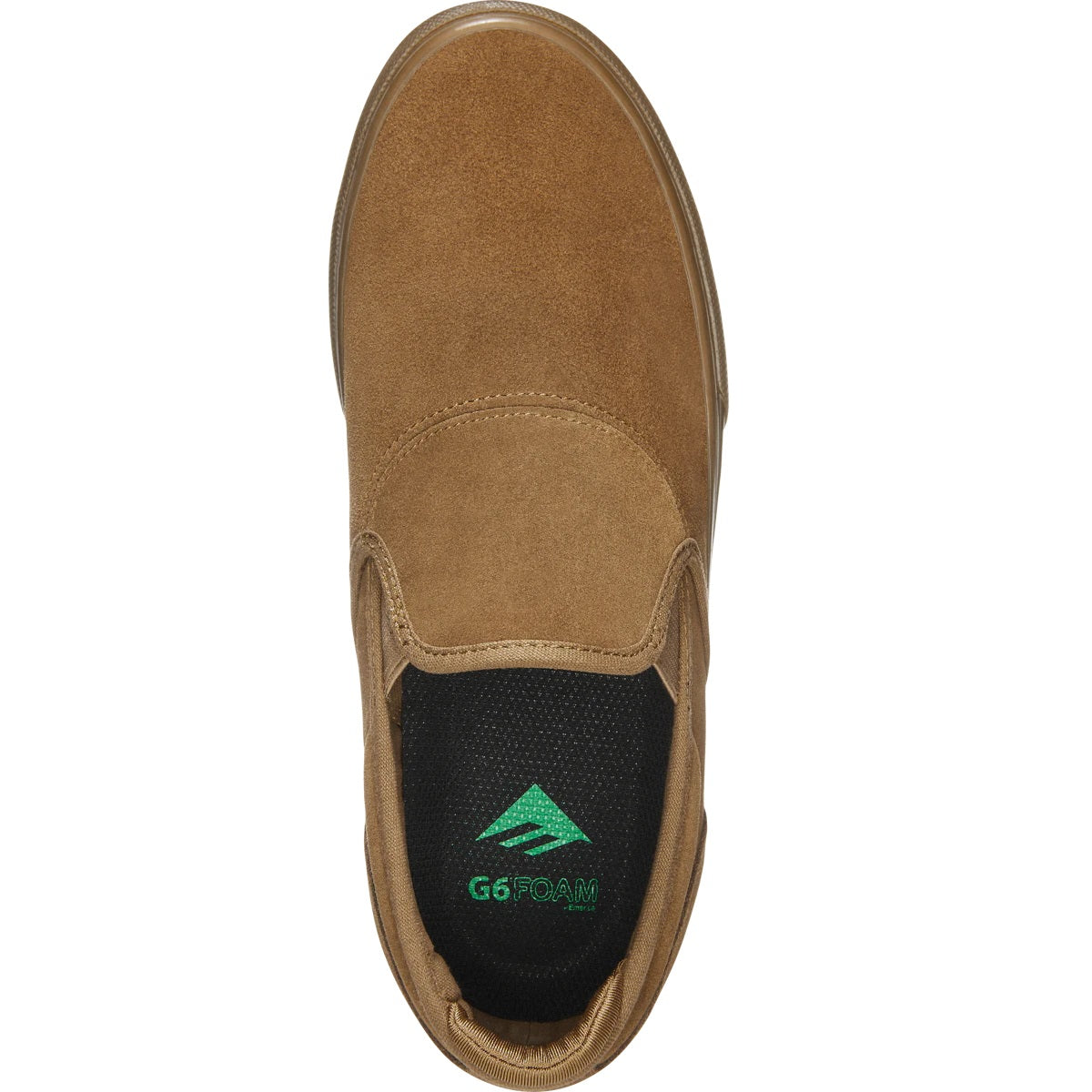 Emerica Shoes Wino G6 Slip-On - Brown/Gum - Bow Shock Marketplace