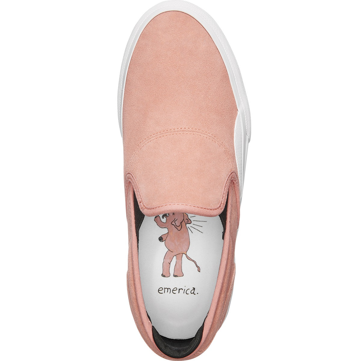 Emerica Shoes Wino G6 Slip-On - Pink - Bow Shock Marketplace