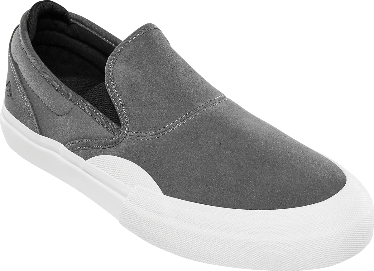 Emerica Shoes Wino G6 Slip-On - Gray/Black/White - Bow Shock Marketplace