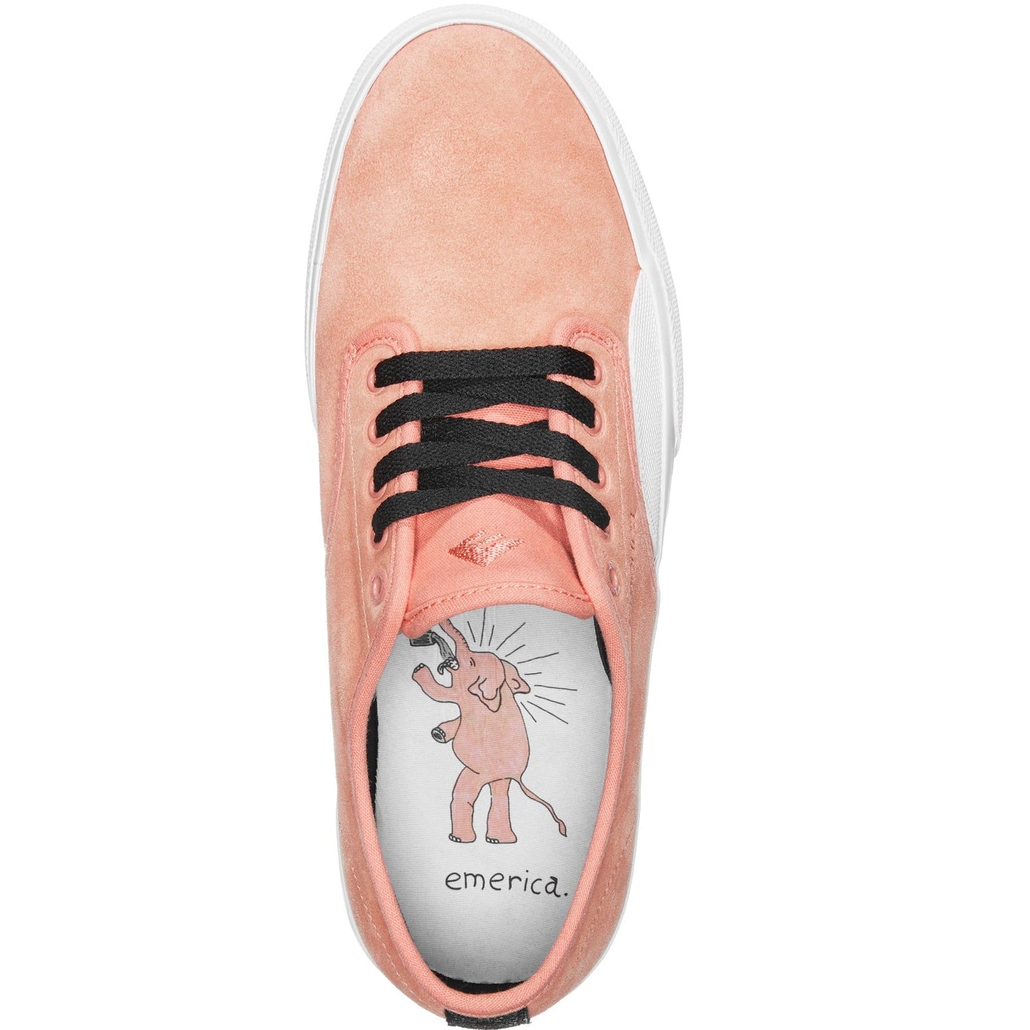 Emerica Shoes Wino Standard - Pink/White - Bow Shock Marketplace