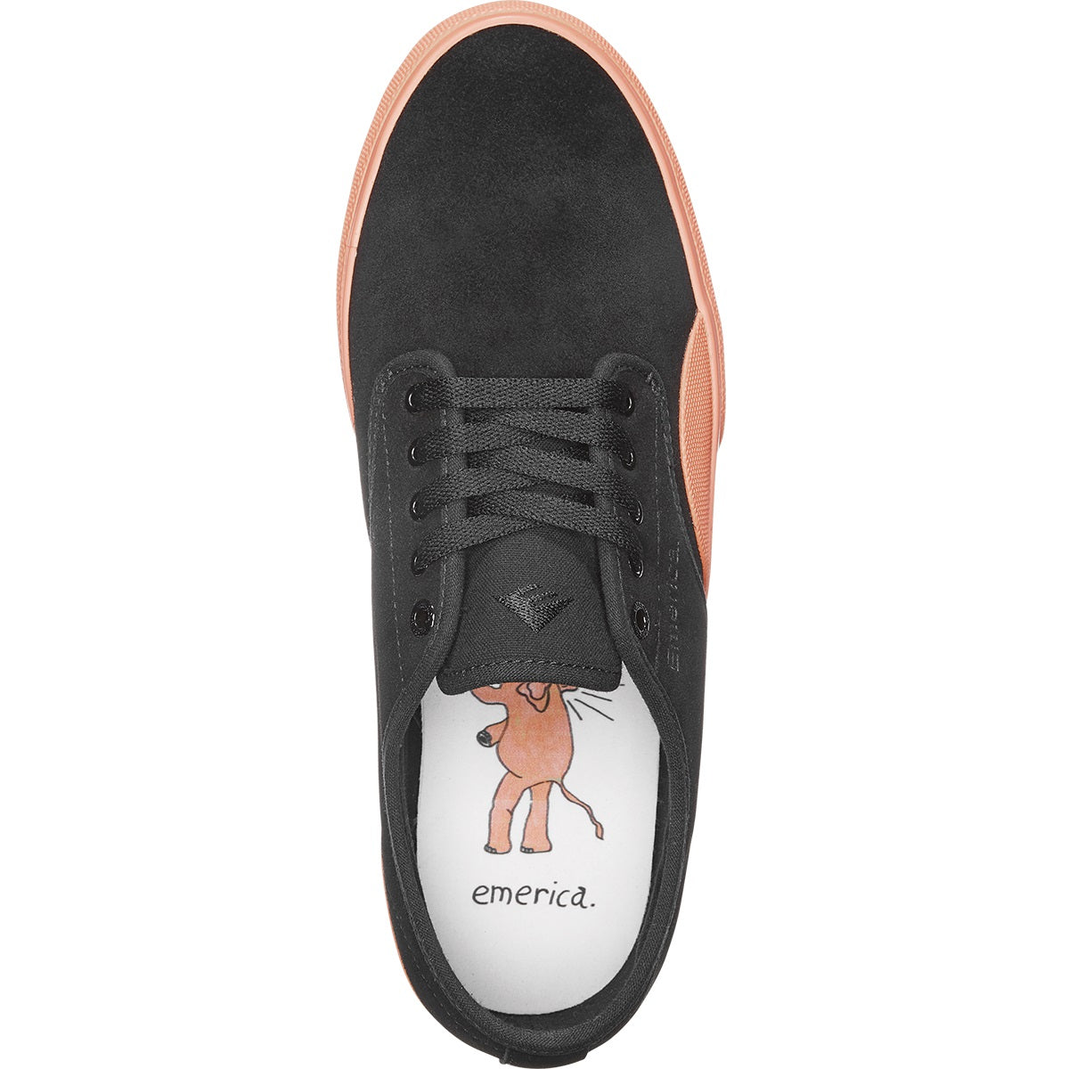 Emerica Shoes Wino Standard - Black/Pink - Bow Shock Marketplace