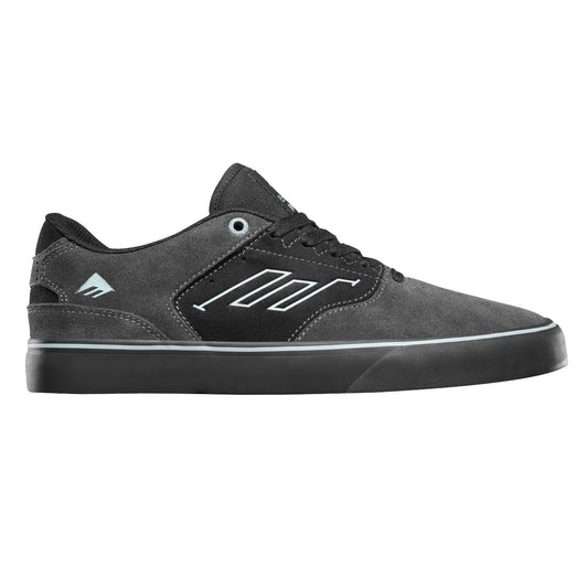Emerica Shoes The Low Vulc - Grey/Black/Blue - Bow Shock Marketplace