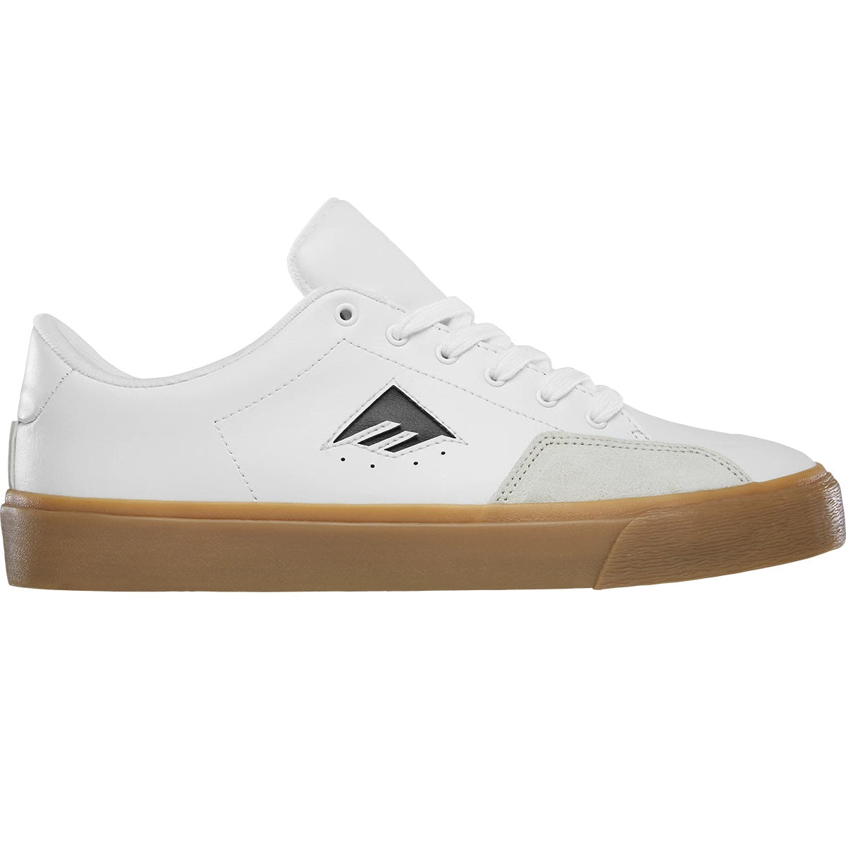 Emerica Shoes Temple - White/Gum - Bow Shock Marketplace