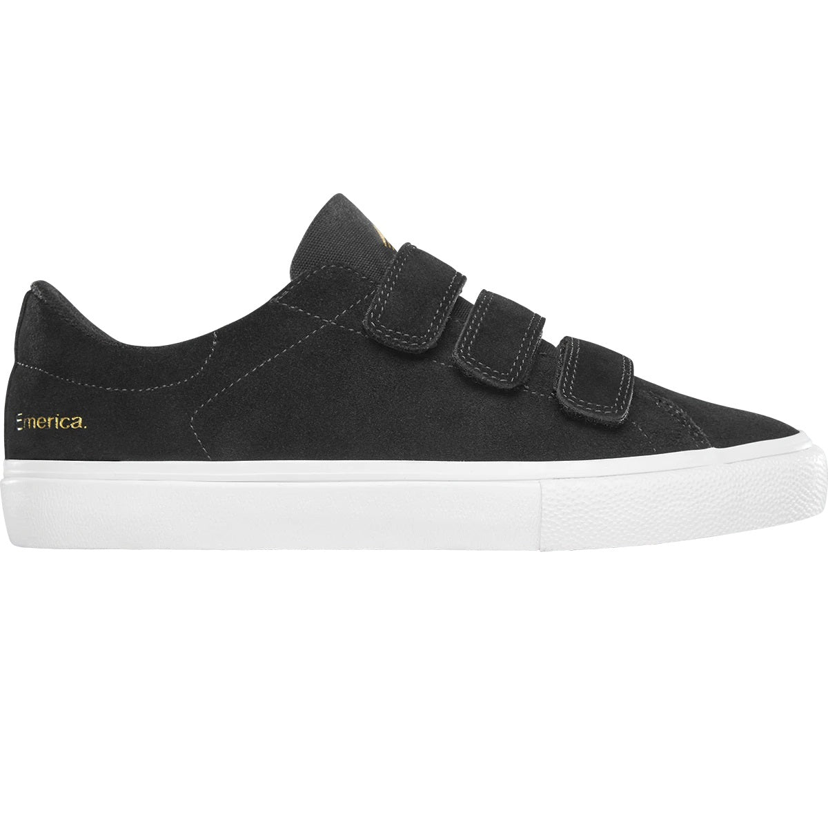 Emerica Shoes Omen Lo VCO - Black - Bow Shock Marketplace