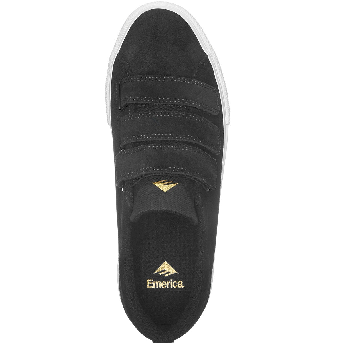 Emerica Shoes Omen Lo VCO - Black - Bow Shock Marketplace