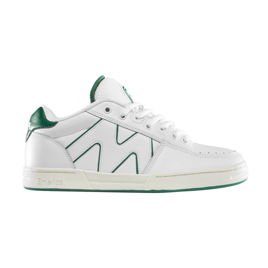 Emerica Shoes OG-1 - White/Green - Bow Shock Marketplace