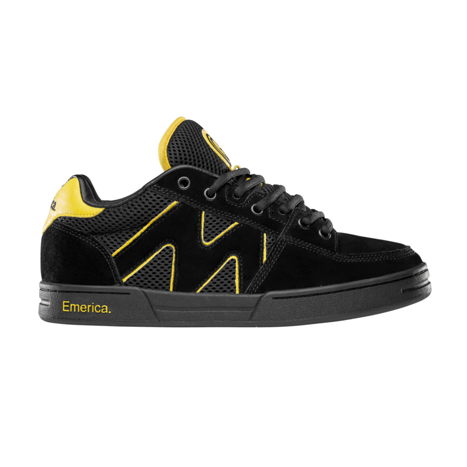 Emerica Shoes OG-1 - Black/Yellow - Bow Shock Marketplace